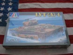 Italeri 6396 LVT(A)4 Amerikaans landingsvaartuig